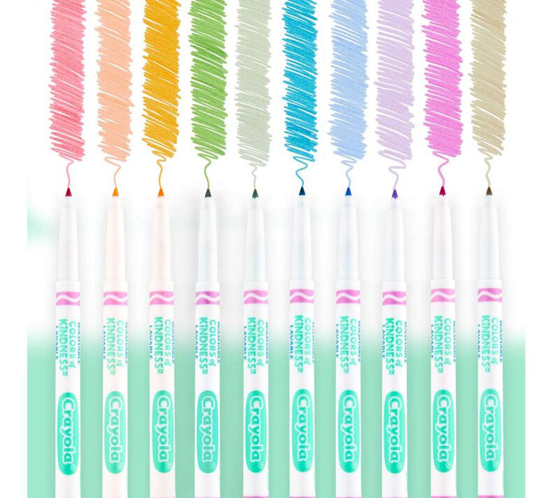 Crayola Colours of Kindness Washable Markers (10)