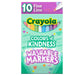 Crayola Colours of Kindness Washable Markers (10)