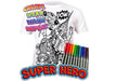 Splat Shirt - Superhero (Age 7-8)