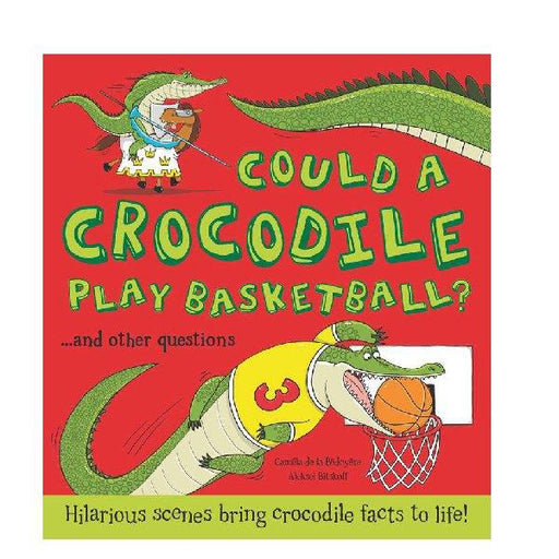A book about a crocodile and basketball
