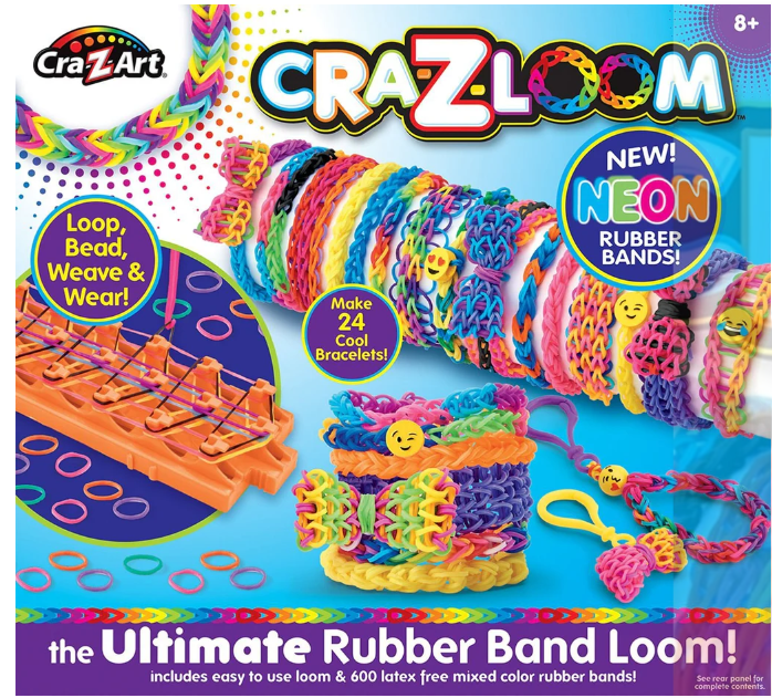 Cra-Z-Loom the Ultimate Rubber Band Loom Bracelet Maker - Grandpas Toys ...