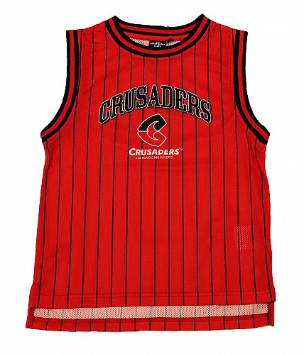 Crusaders Super Rugby Kids Singlet 2025