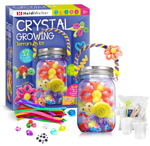 Heidi Walker Crystal Growing Terrarium Kit