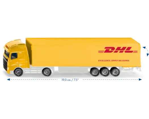 Siku 1627 DHL Freight Truck - Grandpas Toys Geraldine 