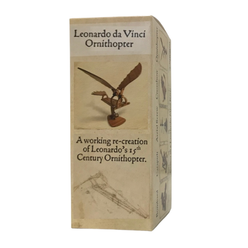 Leonardo da Vinci Ornithopter Miniature a working re-creation of Leonardo's 15th Century Ornithopter