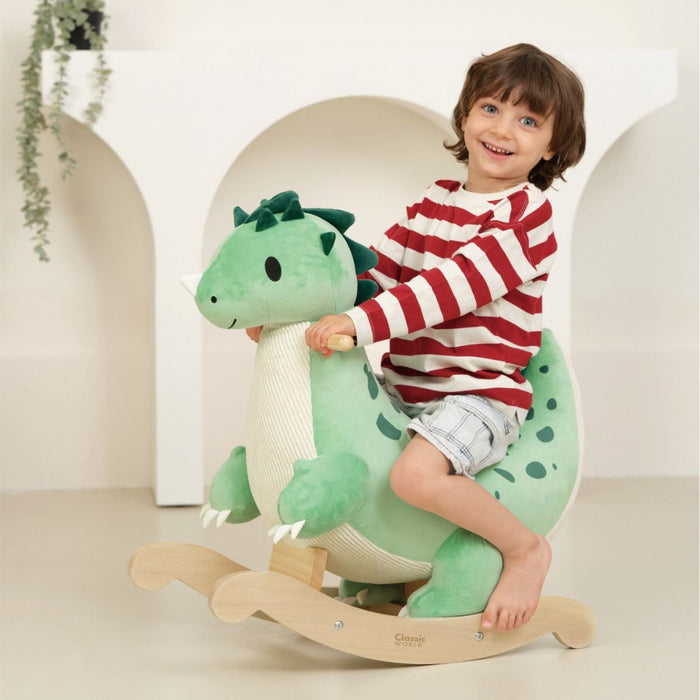Diano Rocker Dino Rocker by Classic World - Grandpa's Toys Geraldine — Grandpas Toys ...