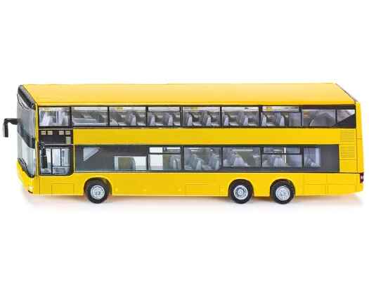 Siku 1884 Yellow Double Decker Bus - Grandpas Toys Geraldine