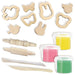 Eco Dough with Wooden Tools