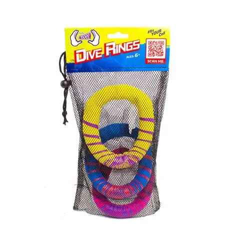 Multicolored Dive Rings - Grandpas Toys Geraldine 