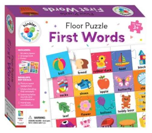 First Words Floor Puzzle - Grandpas Toys Geraldine 