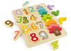 Hape Wooden Colours & Numbers Puzzle