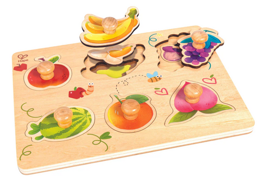 Hape Wooden Fruity Layer Puzzle