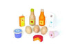Wooden Food Roleplay Set - Grandpas Toys Geraldine 