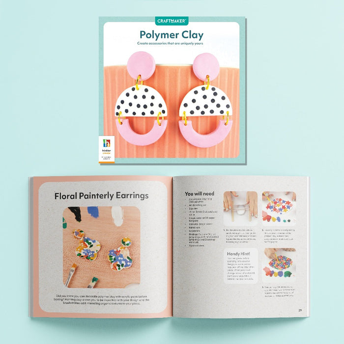 Craft Maker Deluxe Polymer Clay Jewellery Kit
