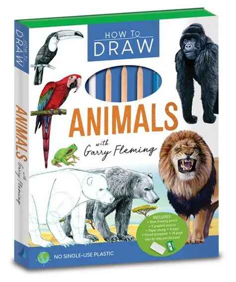 Learn To Draw Animals Book - Grandpas Toys Geraldine 