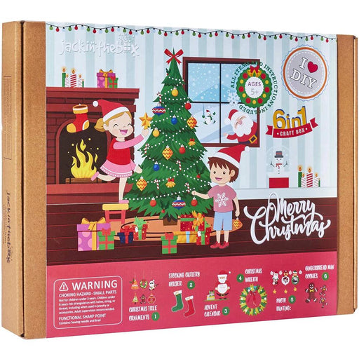 6 in 1 Craft Box - Merry Christmas