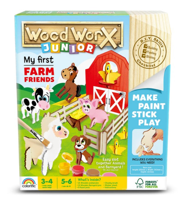 Wood WorX - Junior My First Farm Friends