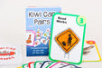 Kiwi Car Pairs. A card game designed and tested by Kiwi Kids for Kiwi Kids