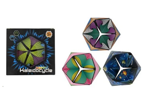 Happy Kaleidocycle Puzzle Cube