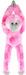 Keeleco Hanging Monkey - Pink