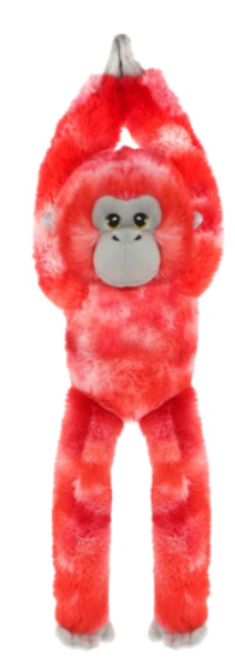 Keeleco Hanging Monkey - Red