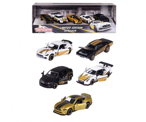 Majorette Limited Edition Gold Gift Pack diecast vehicles at Grandpa's Toys Geraldine