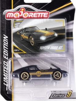 Majorette Limited Edition Gold S9 - Toyota 2000 GT diecast vehicle at Grandpa's Toys