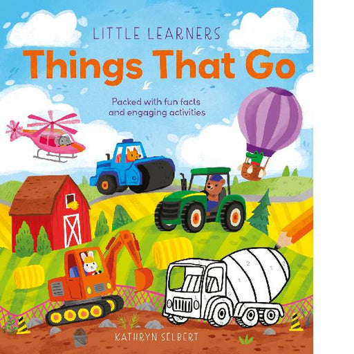 Little Learners Things That Go Activity Book