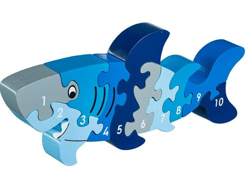 Lanka Kade Wooden Shark Number Puzzle