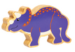Lanka Kade Wooden Triceratops 