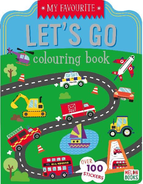 My Favourite Let's Go Colouring Book