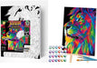Lion Paint by Numbers - Grandpas Toys Geraldine 