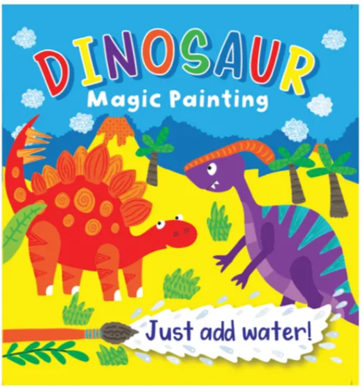 Magic Painting Colouring Book - Dinosaurs