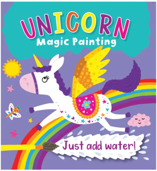 Magic Painting Colouring Book - Unicorn