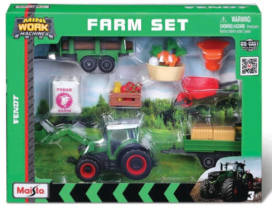 Maisto Mini Farm Set - Fendt_Grandpas Toys Geraldine