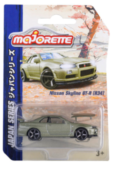 Majorette Japan Series Premium - Nissan Skyline GT-R (R34)