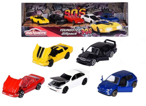 Majorette Youngsters 90's Gift Pack 5pc of diecast vehicles
