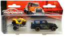 Majorette City Trailers Series Jeep Wrangler with Quad Bike