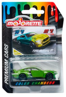 Majorette Premium Cars Colour Changing - Ford Mustang GT