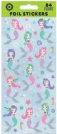 Stickers Foil Mermaids