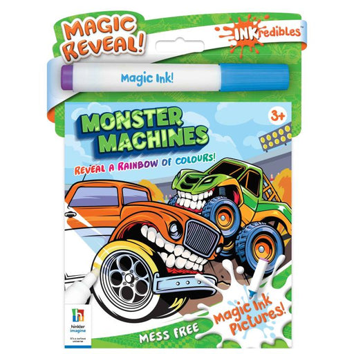 Monster Truck Magic Ink Book - Grandpas Toys Geraldine 