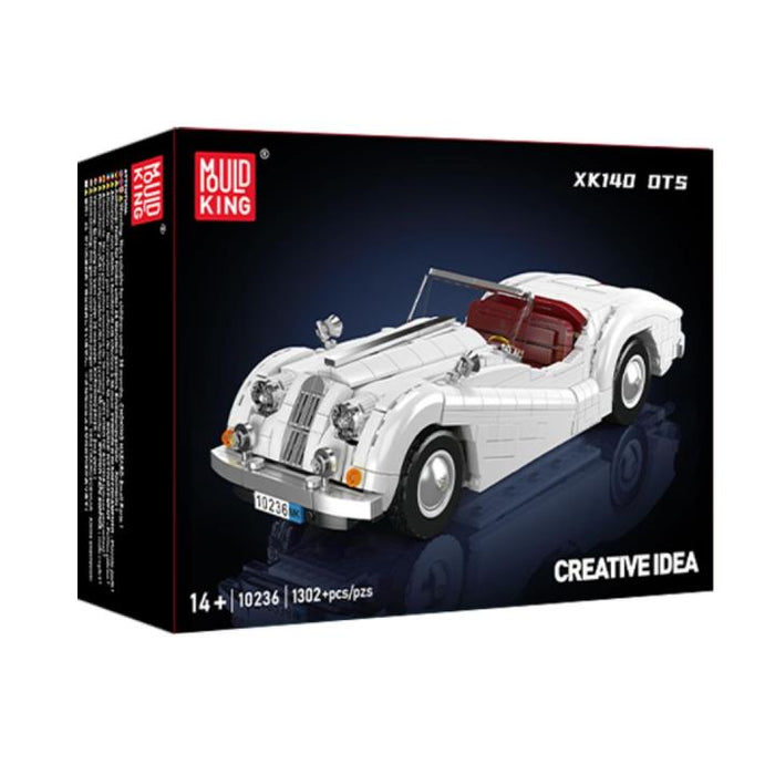 White Convertible Car Building Set - Grandpas Toys Geraldine 