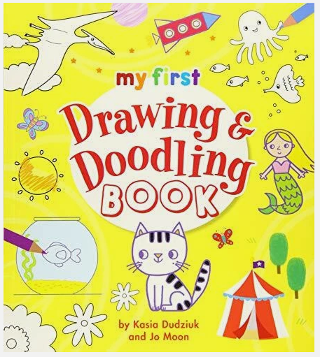 A book on drawing and doodling for beginners