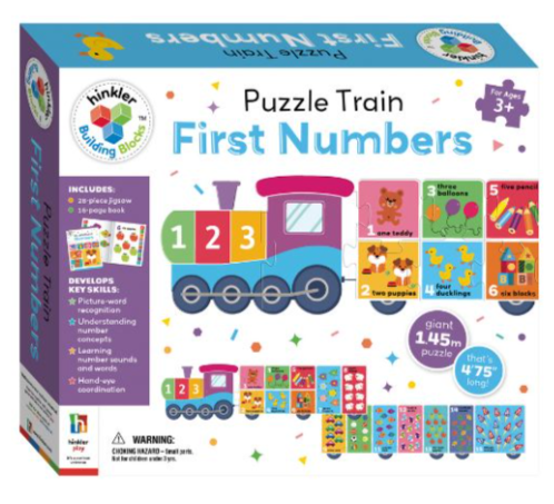 My First Puzzle Train - First Numbers