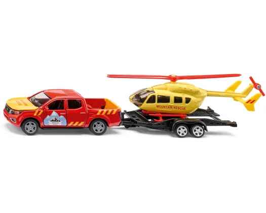 Siku 2570 Ute W Helicopter - Grandpas Toys Geraldine 