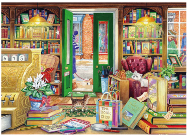 Otter House The Book Shop Puzzle (1000 pc)