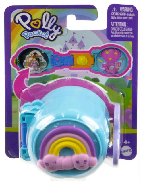 Polly Pocket on the Go Fun - Rainbow