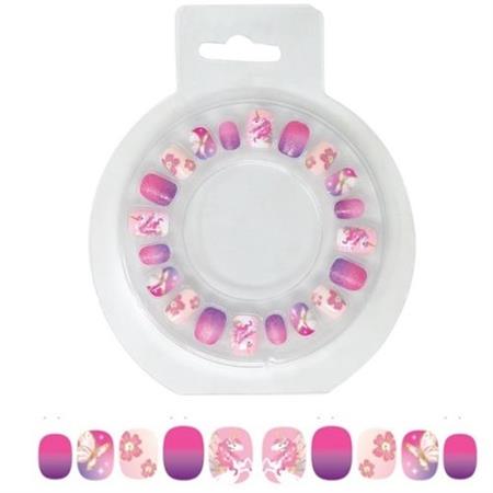 Pink Poppy Press on Nails - Unicorn Princess_Grandpas Toys Geraldine