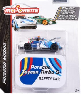 Majorette Porsche Motorsport Deluxe - Porsche Taycan Turbo S (Safety Car)_Grandpas Toys Geraldine