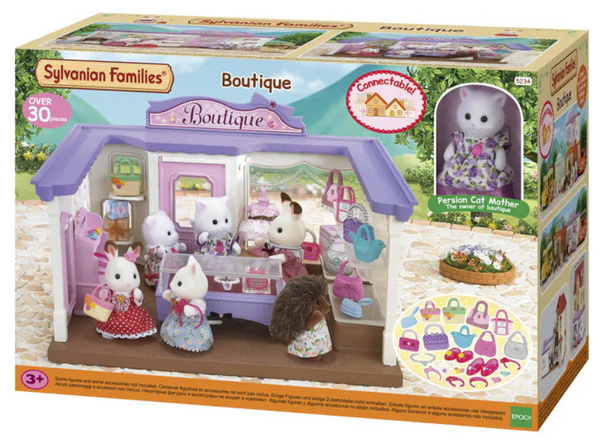 Sylvanian Families Boutique Set with Persian Cat Mother - Grandpas Toys  Geraldine